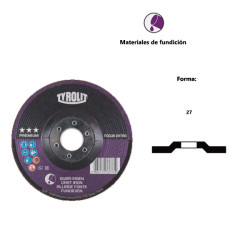 Discos de desbaste PREMIUM*** FOCUR EXTRA para hierro fundido