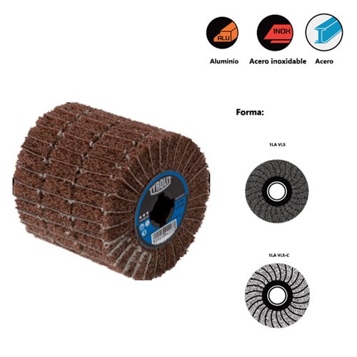 PREMIUM*** spiral rollers for steel, stainless steel and non-ferrous metals
