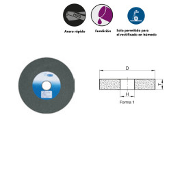 Conventional ceramic external cylindrical grinding for tungsten carbide and gray cast iron