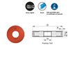 External cylindrical grinding of VIB STAR CBN resin for high alloy steels and high speed steels