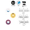 Conventional ceramic pendular plane grinding for low-alloy and non-alloy steels