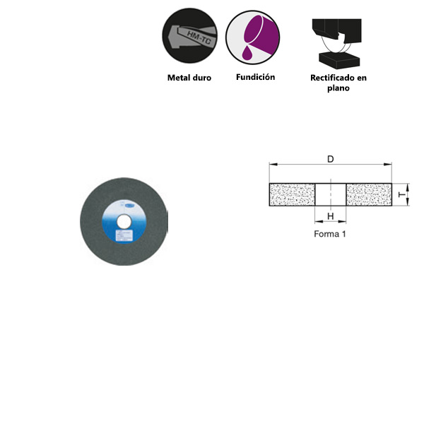 Meulage plan pendulaire conventionnel en céramique pour le carbure de tungstène et la fonte Meulage plan pendulaire conventionnel en céramique pour le carbure de tungstène et la fonte
