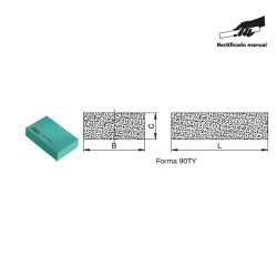 Bloque manual TYFIX Con aglomerante elástico