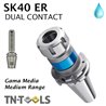 Dual Contact SK40 AD/B Tapping Taper DIN 69871