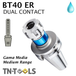 Conos portamachos BT40 AD/B de roscar Dual Contact JIS B 6339