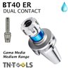 Porte-tarauds BT40 AD/B à double contact JIS B 6339