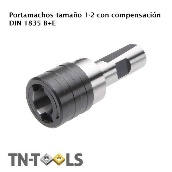 Portamachos tamaño 1-2 con compensación DIN 1835 B+E