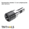 Portamachos tamaño 1-2 con compensación DIN 1835 B+E