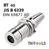 Portapinzas de precisión BT40 ER32-2/20 DIN 6339 AD