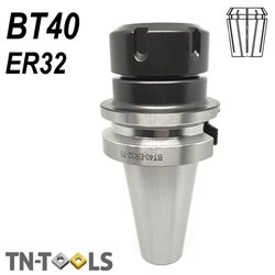 Cono Portapinza BT40 de sujección ER32 Largo 70