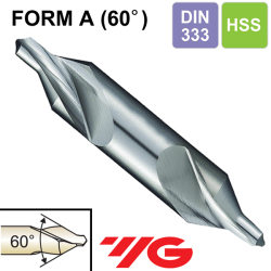 HSS 60º Center Drill Form A