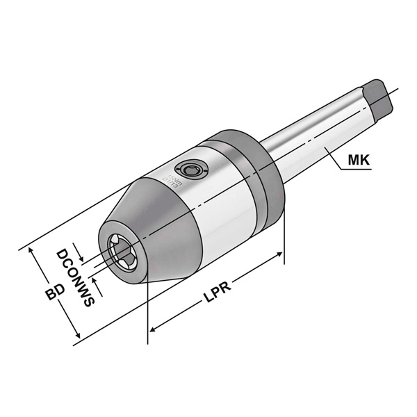 CNC-Drill chucks DIN 228-1B