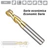 Z2 Helice 45º Fraise Cylindrique En Bout Aluminium Revêtement ZRN Normale