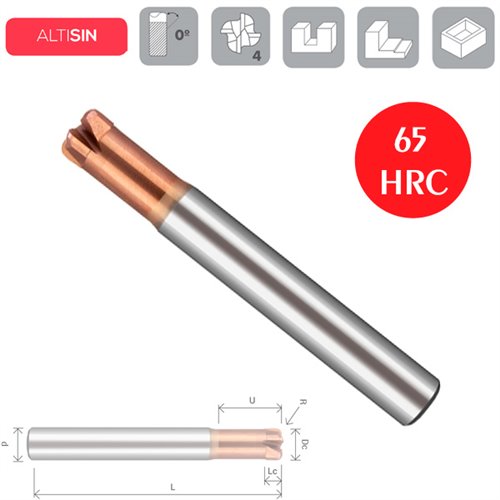 Turbo High Feed End Mill Normal Series