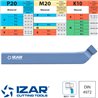 Izar Portaherramientas Soldadas de Widia ISO 2 para Torneado Escuadrado