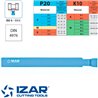 Izar Wide Face Square Nose Brazed Tool Widia ISO 4