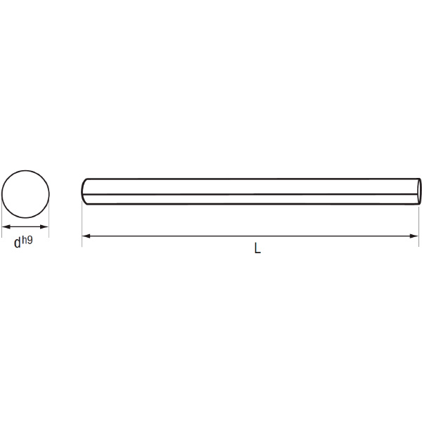 Outil de tour rond cobalt 10% DIN4964A Izar