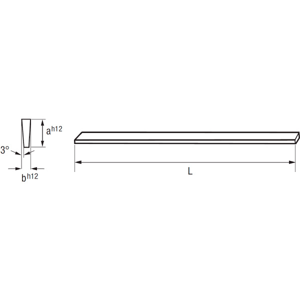 Cuchillas Trapezoidales de Cobalto 10% Para Torno DIN4964E Izar