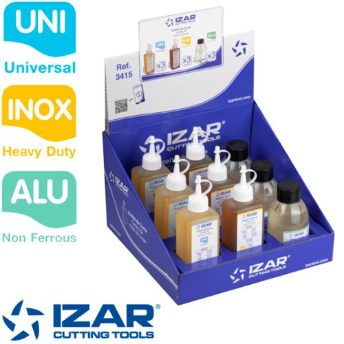 Izar Pack de Aceites de Corte Mixtos 3+3+3x250ml