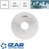 B Small Pitch Slitting Saw Izar