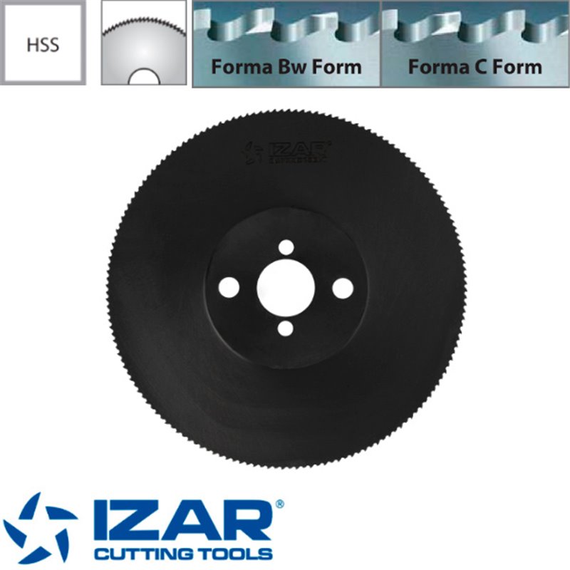 Fraise scie Tronçonnage ANTIGRIP Form Bw y C Izar Fraise scie Tronçonnage ANTIGRIP Form Bw y C Izar