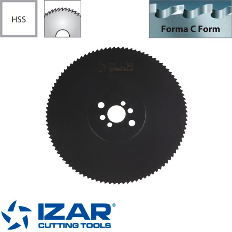 ANTIGRIP Cutting Off Slitting Saw Form C Izar ANTIGRIP Cutting Off Slitting Saw Form C Izar