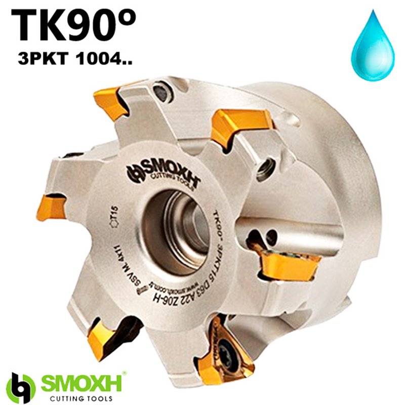 Fresa de escuadrar TK90 3PKT 1004.. / 1505.. Fresa de escuadrar TK90 3PKT 1004.. / 1505..