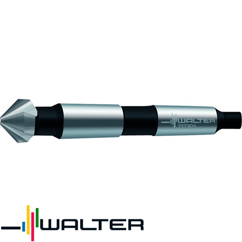 Walter Countersink HSS 3 Cuts with 90º Conical Shank Walter Countersink HSS 3 Cuts with 90º Conical Shank