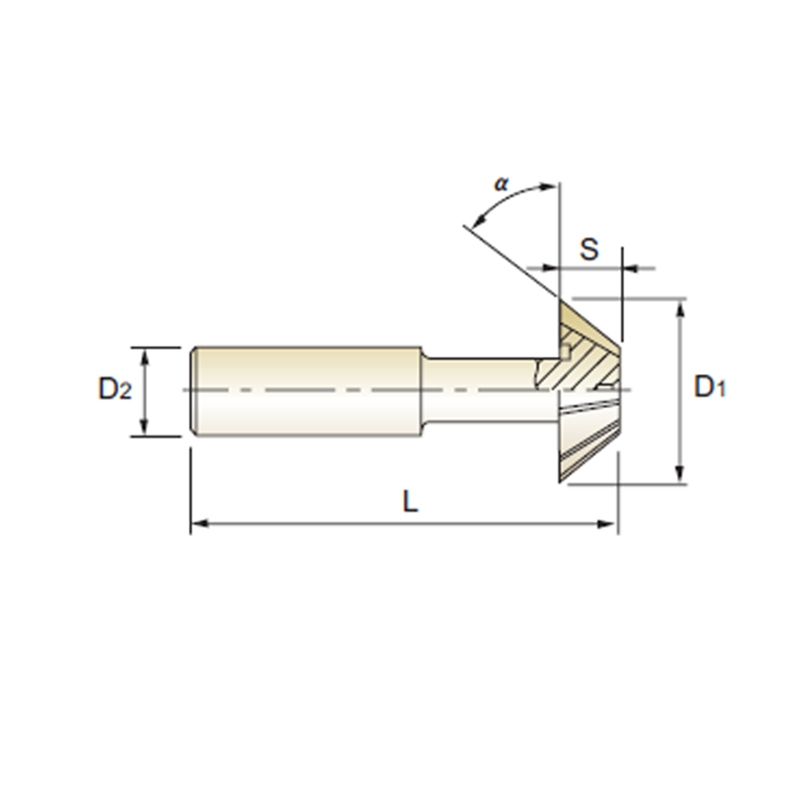 HSS-E Angular Bits Type B, D and F HSS-E Burrs