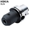 End mill holder Weldon with cooling channels HSK A