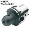 End mill holder Whistle-Notch HSK A
