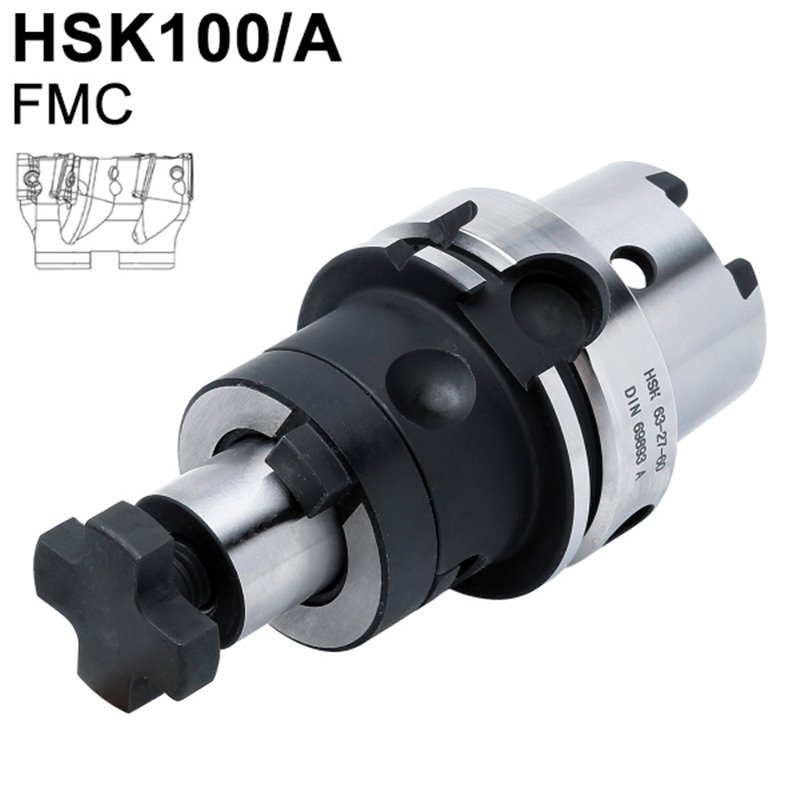 Combi shell mill holder HSK 100 A Combi shell mill holder HSK 100 A