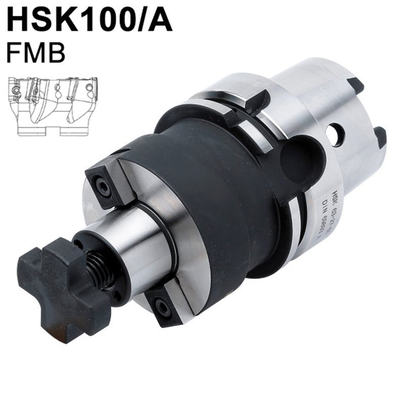 Porte-fraise à trou lisse HSK 100 A Porte-fraise à trou lisse HSK 100 A