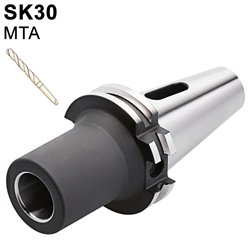 Morse taper adaptor MTA SK30 Medium Range