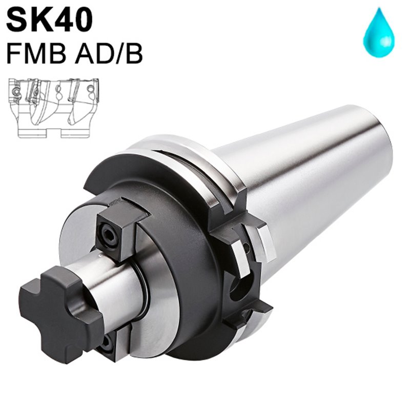 Shell mill holder SK40 AD/B FMB Medium Range Shell mill holder SK40 AD/B FMB Medium Range