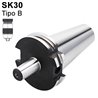 Drill chuck adaptor SK30 Medium Range