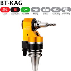 BT-KAG Angular Head 360º Korloy