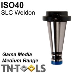 Collet Chuck DIN2080 ISO40 Side Lock End Mill Holders Medium Range