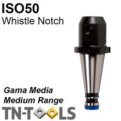 Whistle Notch End Mill Holders DIN2080 ISO50 Medium Range