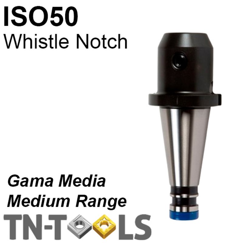Whistle Notch End Mill Holders DIN2080 ISO50 Medium Range Whistle Notch End Mill Holders DIN2080 ISO50 Medium Range