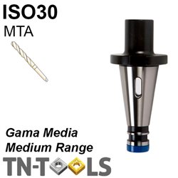 Cono reductor DIN2080 ISO30 para morse MTA Gama Media