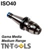 NC Drill Chuck for Left and Right Rotation DIN2080 ISO40 Medium Range