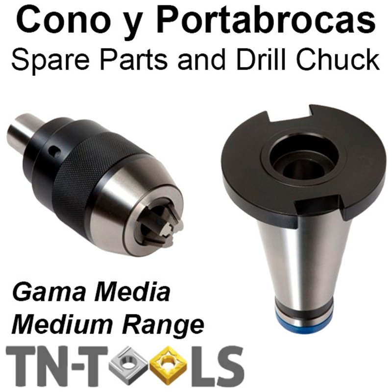 Spare Drill Chuck Heads and Spare Parts DIN2080 Medium Range Spare Drill Chuck Heads and Spare Parts DIN2080 Medium Range