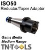 ISO Taper Adaptors DIN2080 ISO50 Medium Range