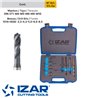 Set of Taps and Drill Bits Alloy Materials Blind Hole
