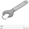 Llave ER25A para Portapinza