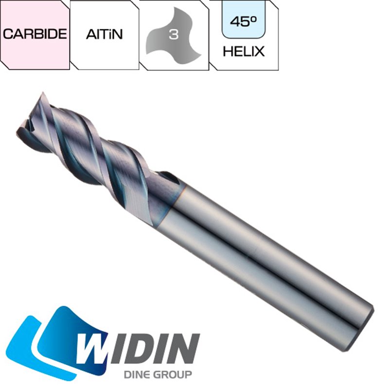 3 Flutes Square Endmill AlTiN HRc30-50 3 Flutes Square Endmill AlTiN HRc30-50