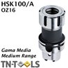 Collet Chucks HSK100/A OZ16 DIN69893 Medium Range
