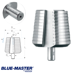 Brocas Escalonadas HSS Blue-Master para Conducciones Eléctricas 