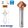 Avellanador HSSCo TiAlSiN 3 Cortes 90° Inoxidable